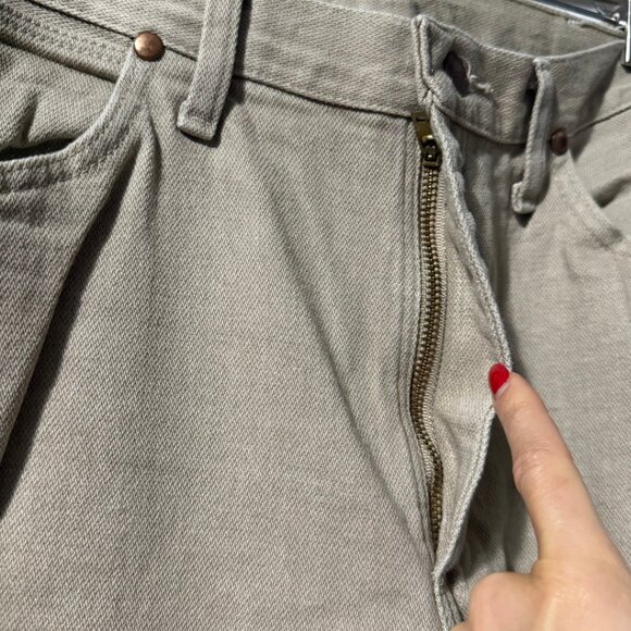 Wrangler Men’s Cowboy Cut Original Fit Jeans – Tan – Size 32x32 – ProRodeo - Picture 9 of 10